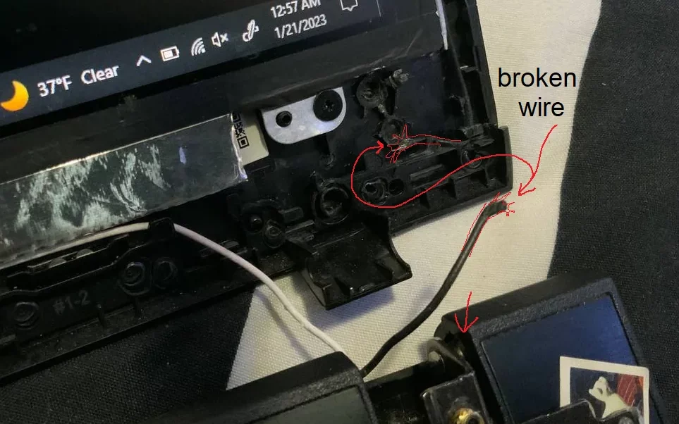 Loose Or Damaged Wires