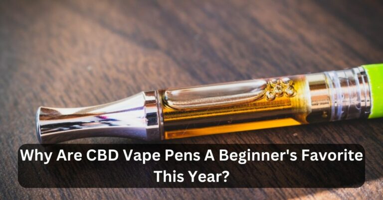 Why Are CBD Vape Pens A Beginner’s Favorite This Year?