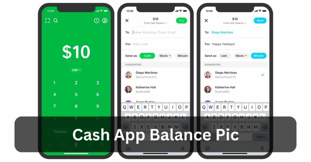 Cash App Balance Pic